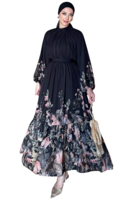 New Arrival Printer Umbrella Abaya